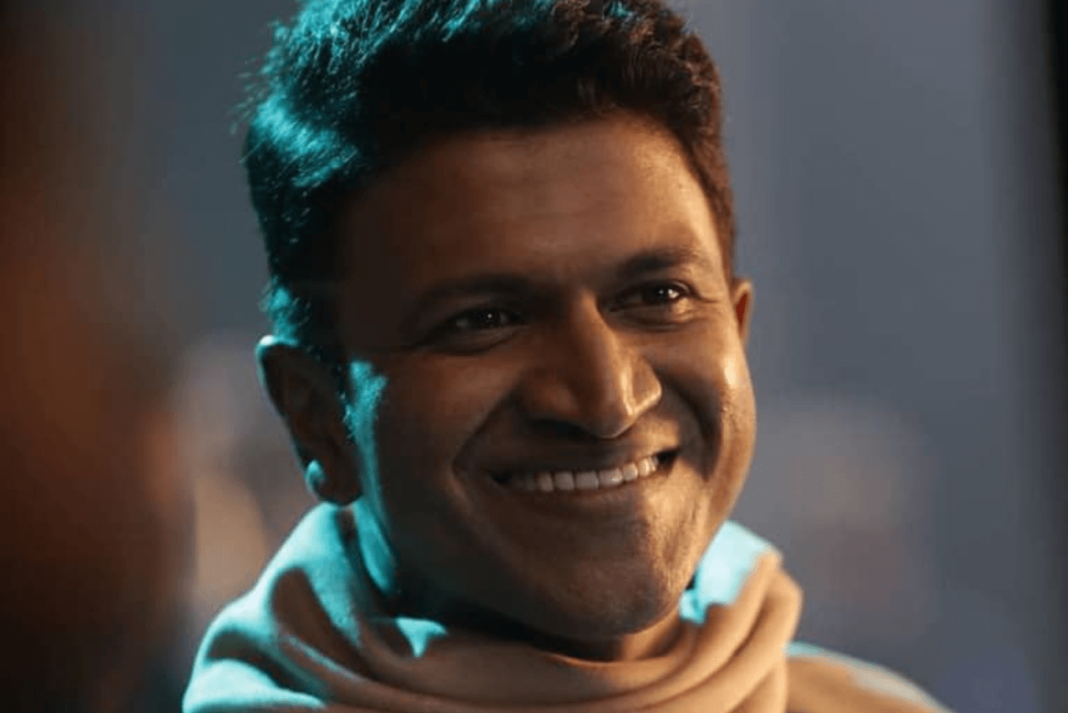 Puneeth Rajkumar in movie still