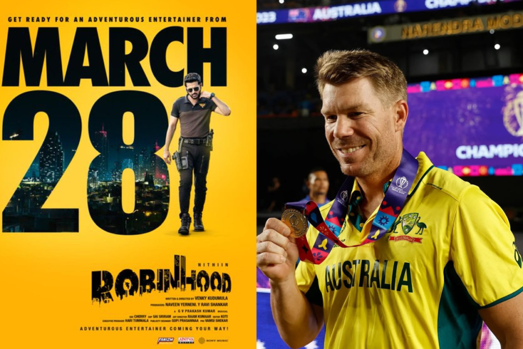 David Warner's Tollywood Debut in Robinhood